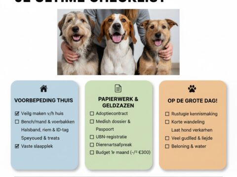 Hond adopteren checklist